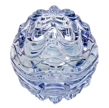 Lalique Box - Vibration Box Blue Lustre